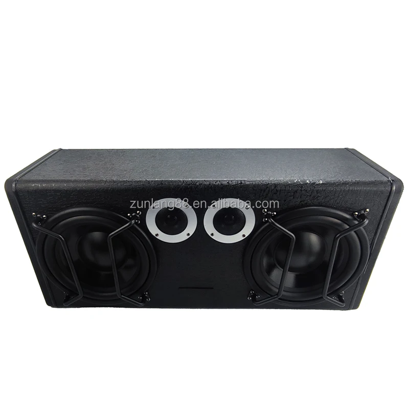 OEM 10-Inch Active Dual Car Subwoofer with Strong Bass 300W RMS Single Coil DC 12V Audio Enclosure Sound Car Speakers Box