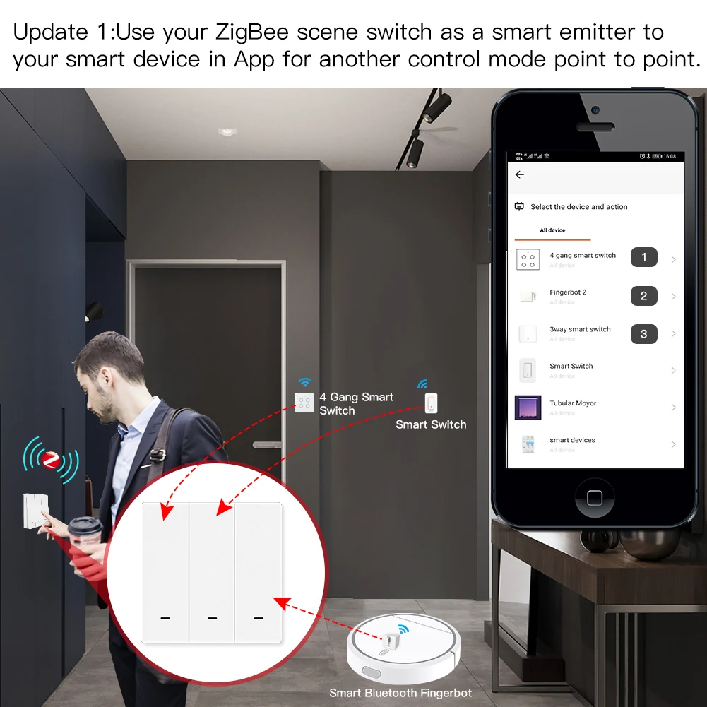 moes tuya smart life app zigbee