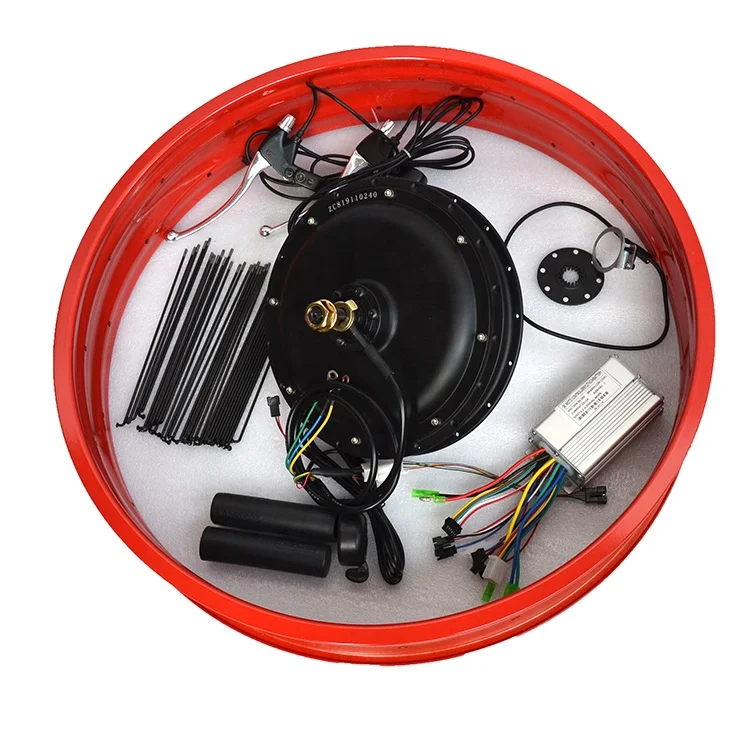 Meilleur kit de conversion de vélo électrique à moyeu arrière 52V 2000W à vendre - eSoulbike