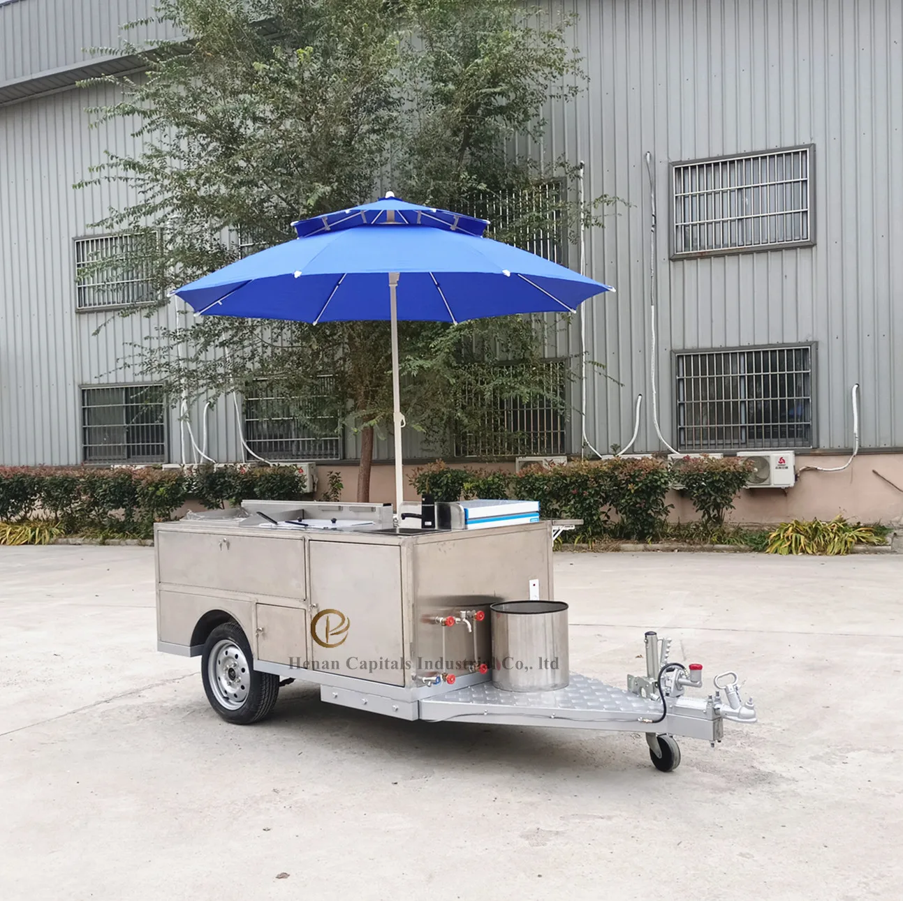 Fiberglass Food Truck Grill And Fryer Food Cart Hot Dog Food Cart Buy