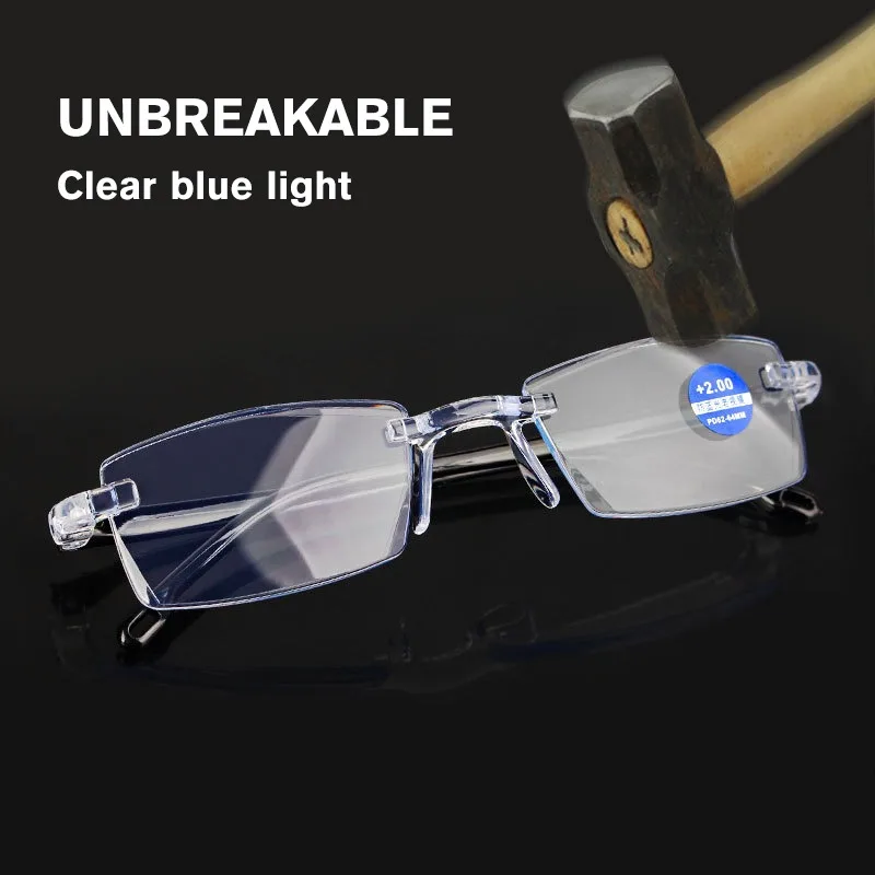 unbreakable rimless glasses