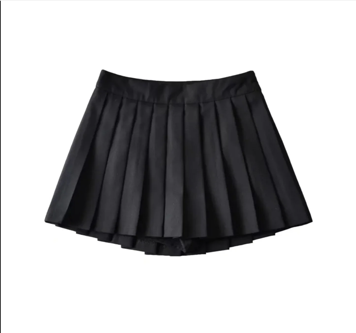 2022 Summer Academy Style Anti Going Aline Short Skirt Women's Mid