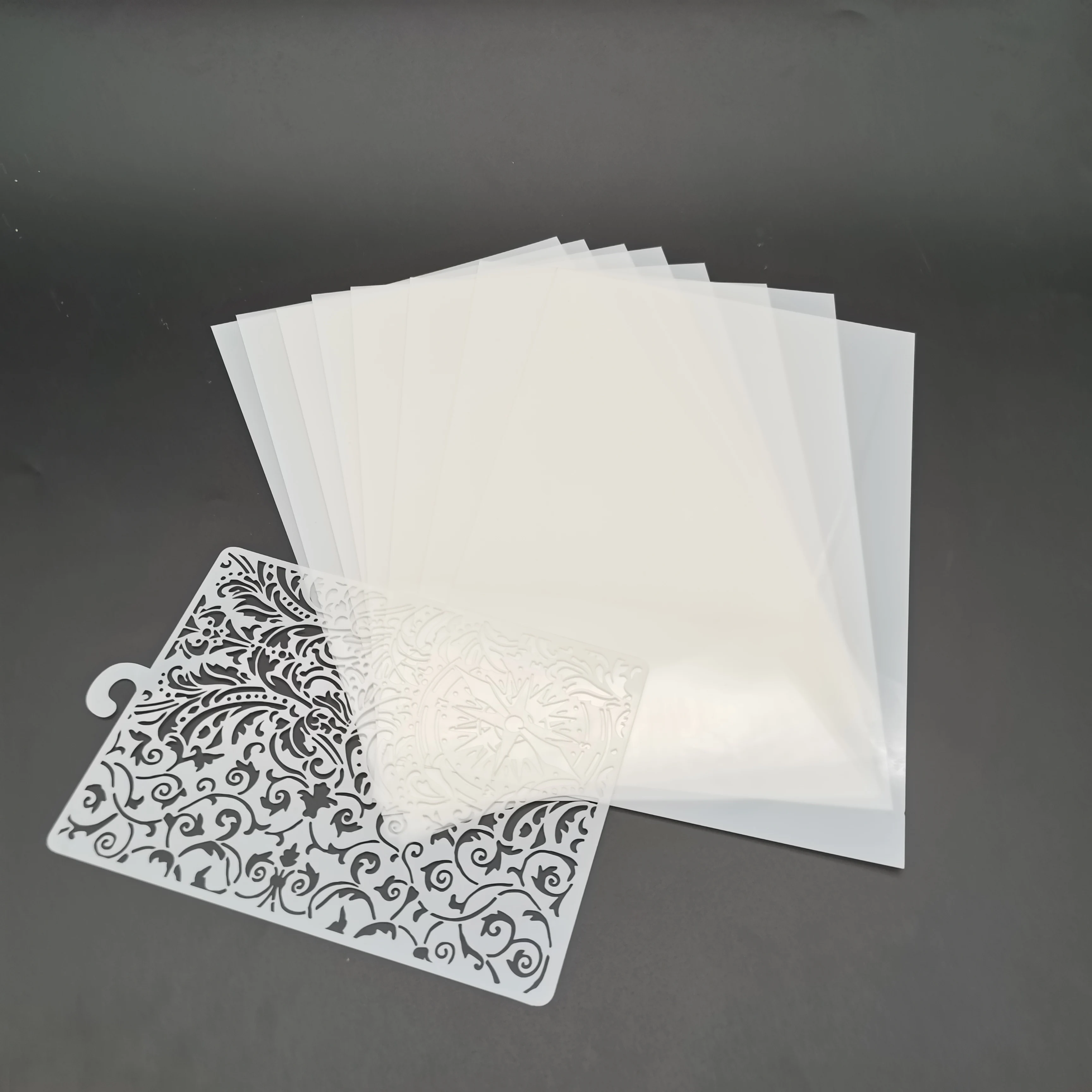 Custom Text Or Logo Stencil - Made To Order Reusable Mylar Sheet For Crafts