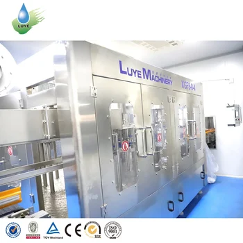3 in 1 Monoblock A-Z 3-10L Plastic Bottle Mineral Water Production Line 5L Rinsing Filling Capping Machine Equipment Plant