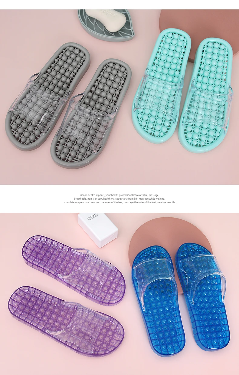 New Design Shiatsu Foot Massager Slides Acupuncture Massage Sandals/Slippers
