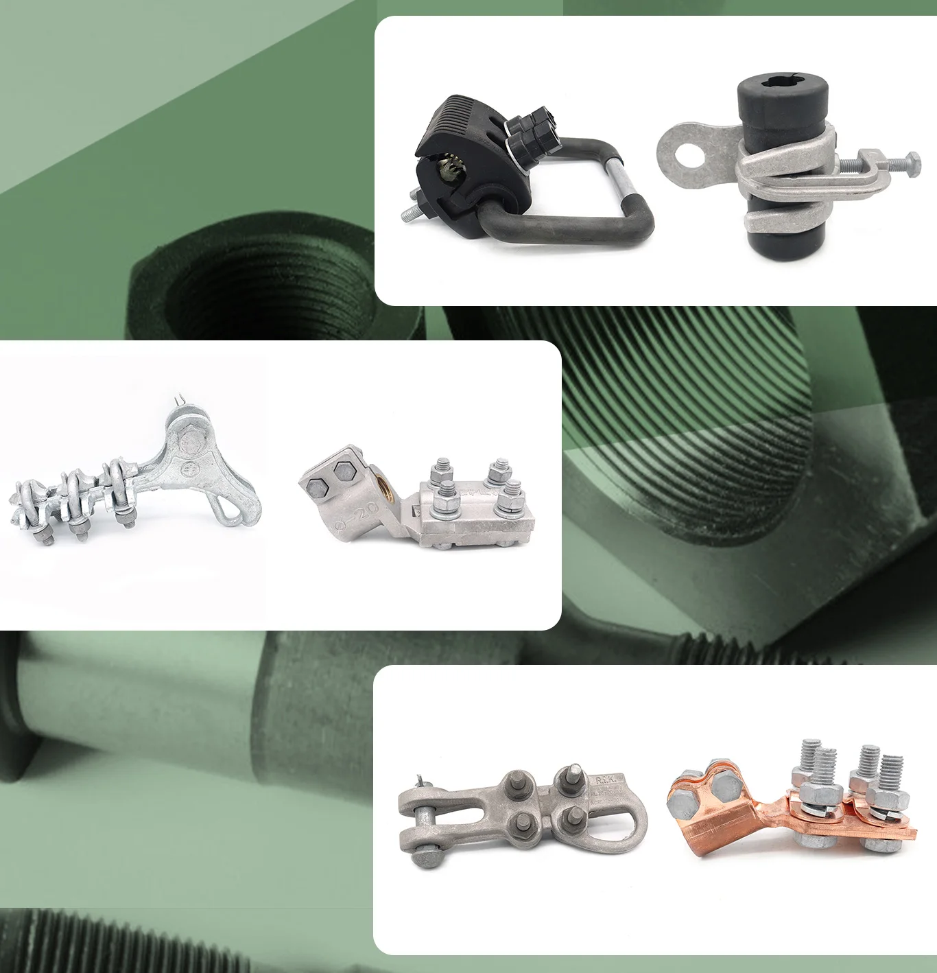 Cable Conductor Parallel Groove Clamp Manufacturer Apg Series Aluminum ...