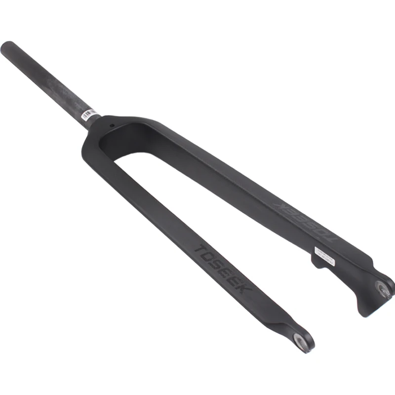 新車 ロードバイク カーボンフォーク ディスクブレーキ 超軽量 超軽量26/27.5/29カーボンMTBロードバイクリジッドディスクブレーキ