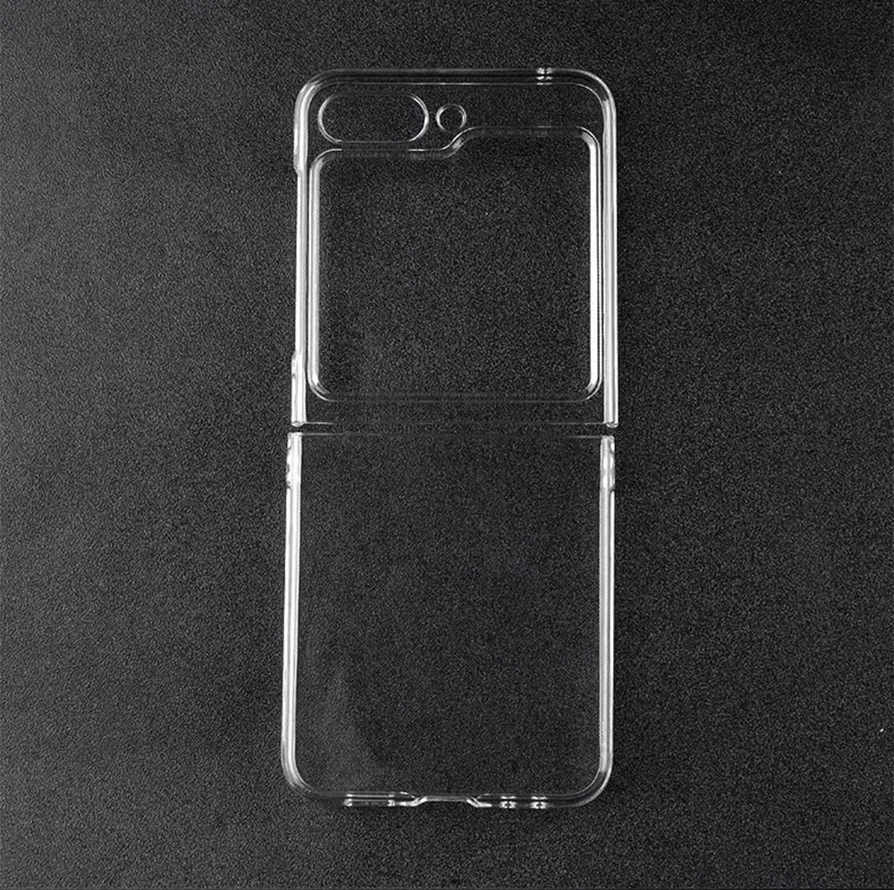 Pc Phone Case For Samsung Galaxy Z Flip5 Flip4 Flip3 5G Flip High Quality Transparent Fold Luggage Mobile Cases SJK122 Laudtec factory