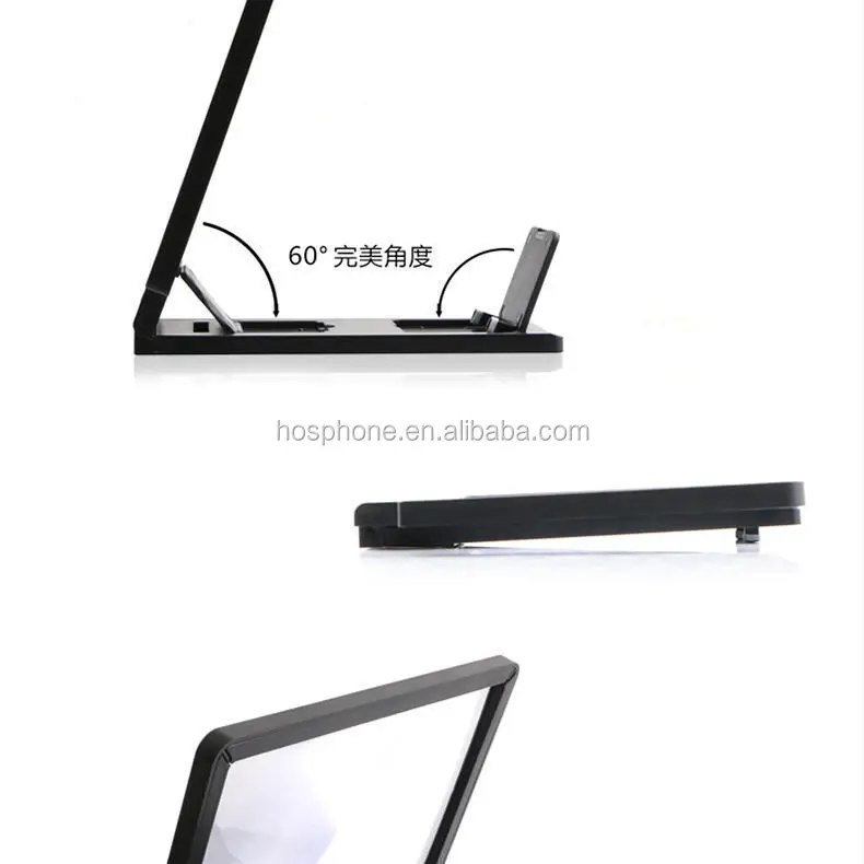 
Увеличивающий экран 3D увеличивающий экран F1 для мобильного телефона 4,7 дюймов до 8,2 дюймов 