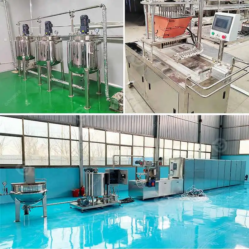 New Condition Automatic Production Line Machine for Candy Bean Moulding Jelly Milk Sugar Starch Depositing Vitamin Moulding