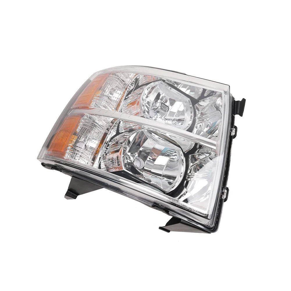 Clear Car Headlight For Chevrolet Silverado 1500 Headlamp 2007 2008 2009 2010 2011 2012 2013 2014 details