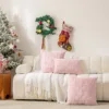Pink Christmas Snowflake Tree