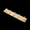 Brushed Gold Crystal 6-Hook