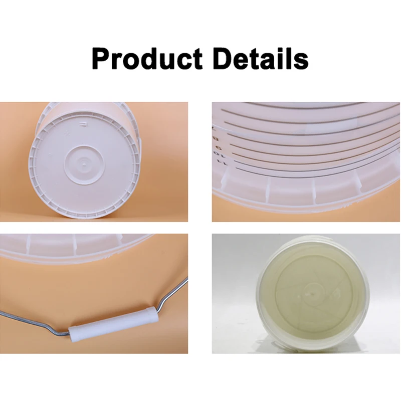 Alibaba.com: 15L Measuring Round Plastic Bucket with Lid and Handle ...