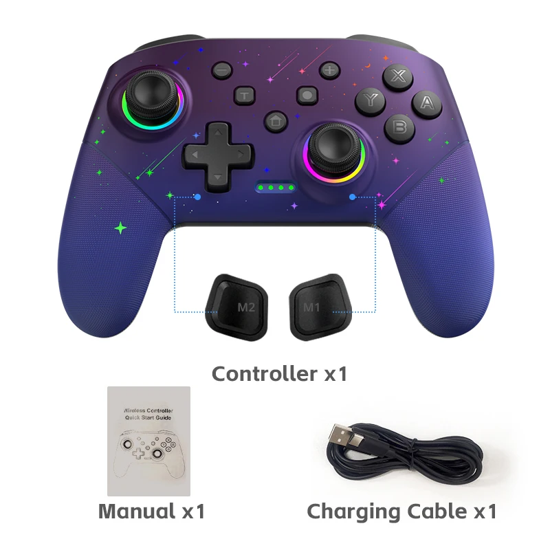 Data Frog S80 Meteorite Color Game Controller For Ns/switch Lite/oled ...
