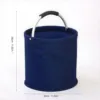 Simple multi-functional small basket [navy blue]