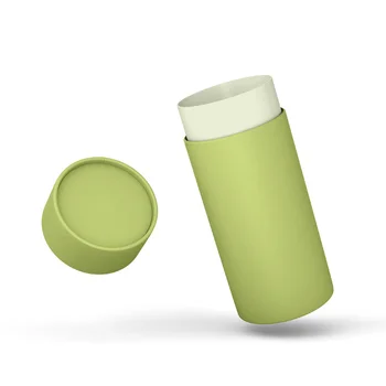 High Quality Custom Eco-Friendly Biodegradable Recycled Round Food Grade Kraft Paper Tube Packaging Eco-Friendly and Recyclable