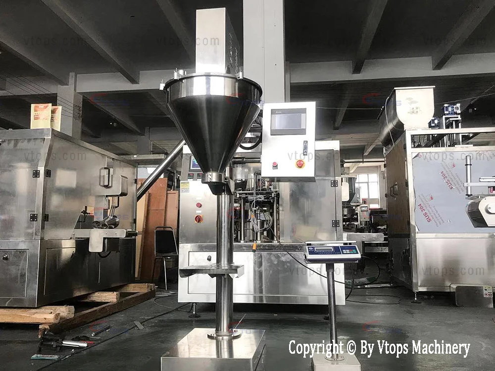 Полуавтоматическая машина для наполнения шнеком зернового порошка/шнековый Дозирующий наполнитель