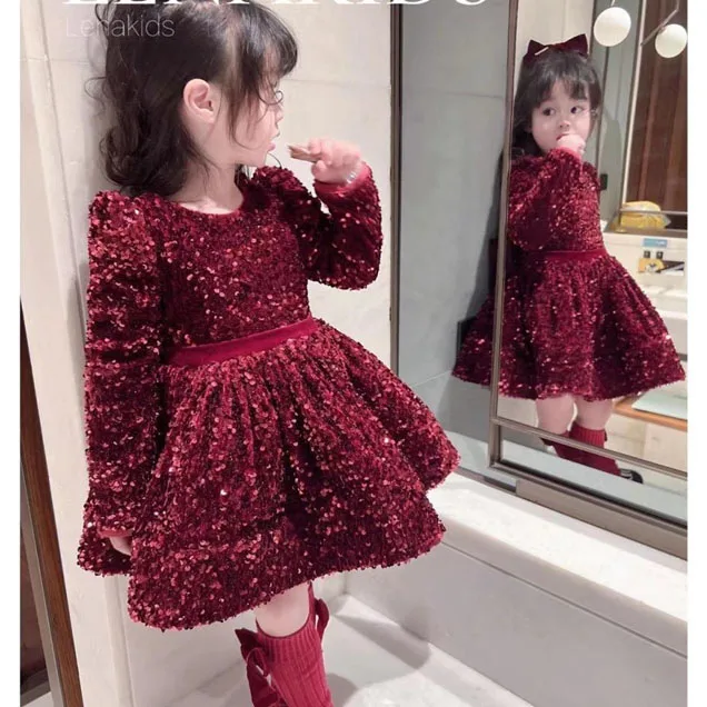 summer dresses sleeves Girls Mesh Puff Sleeve Size Length Chest Waist Height:130cm lilac outfit Time and Tru Women's