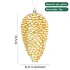 Golden pine cone