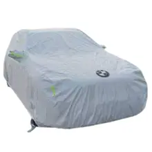Customized Oxford Cloth Car Cover for BMW Series Vehicles, Dustproof and Waterproof Sunshade with Customizable Logo.