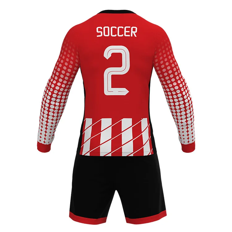 Source Custom Adult Kids Soccer Goalkeeper Jerseys Cheap Football  Goalkeeper Uniforms Sponge Safety Protection Goalkeeper Kits MJ801 on  m.