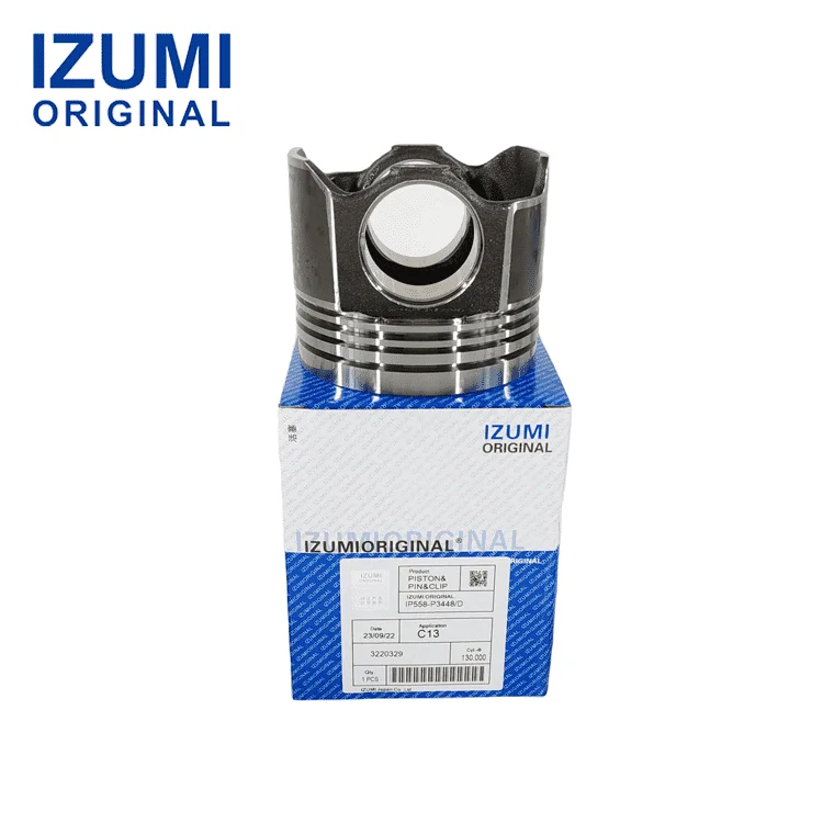IZUMI ORIGINAL C13 388-9353 339-8176 Pistonsats för utbyte av motorer till Caterpillar, reservdelar