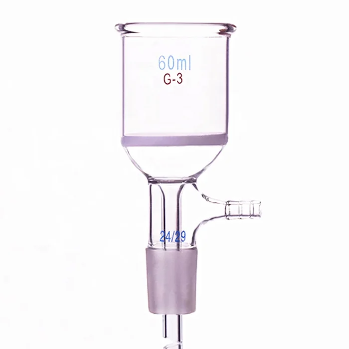 Tiandi Lab 60ml Glass Buchner Funnel With G3 Filter