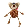 Rattan ball bell bear