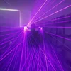 purple light laser gloves
