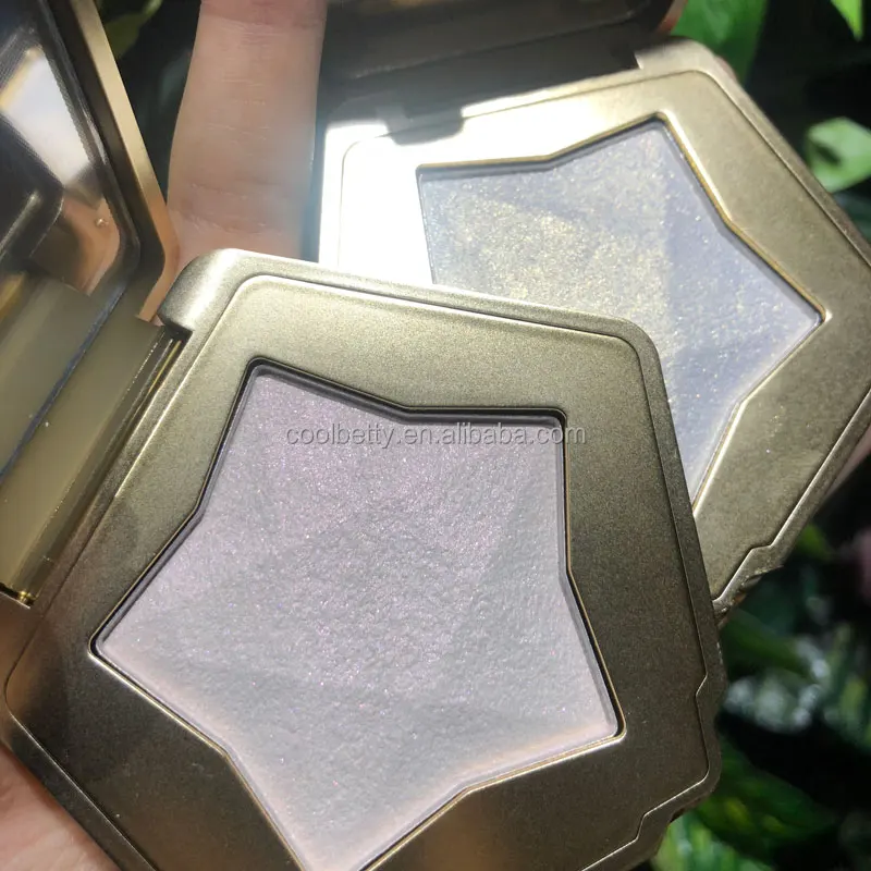 Low Moq Custom Logo Makeup Glitter Star Diamond High Pigment Vegan