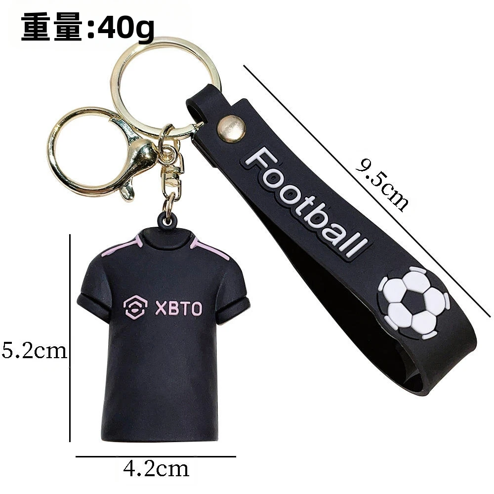 新しいインターマイアミレオメッシキーホルダー、メッシ3D