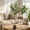 120cm Gnarled Trunk Artificial Olive Tree