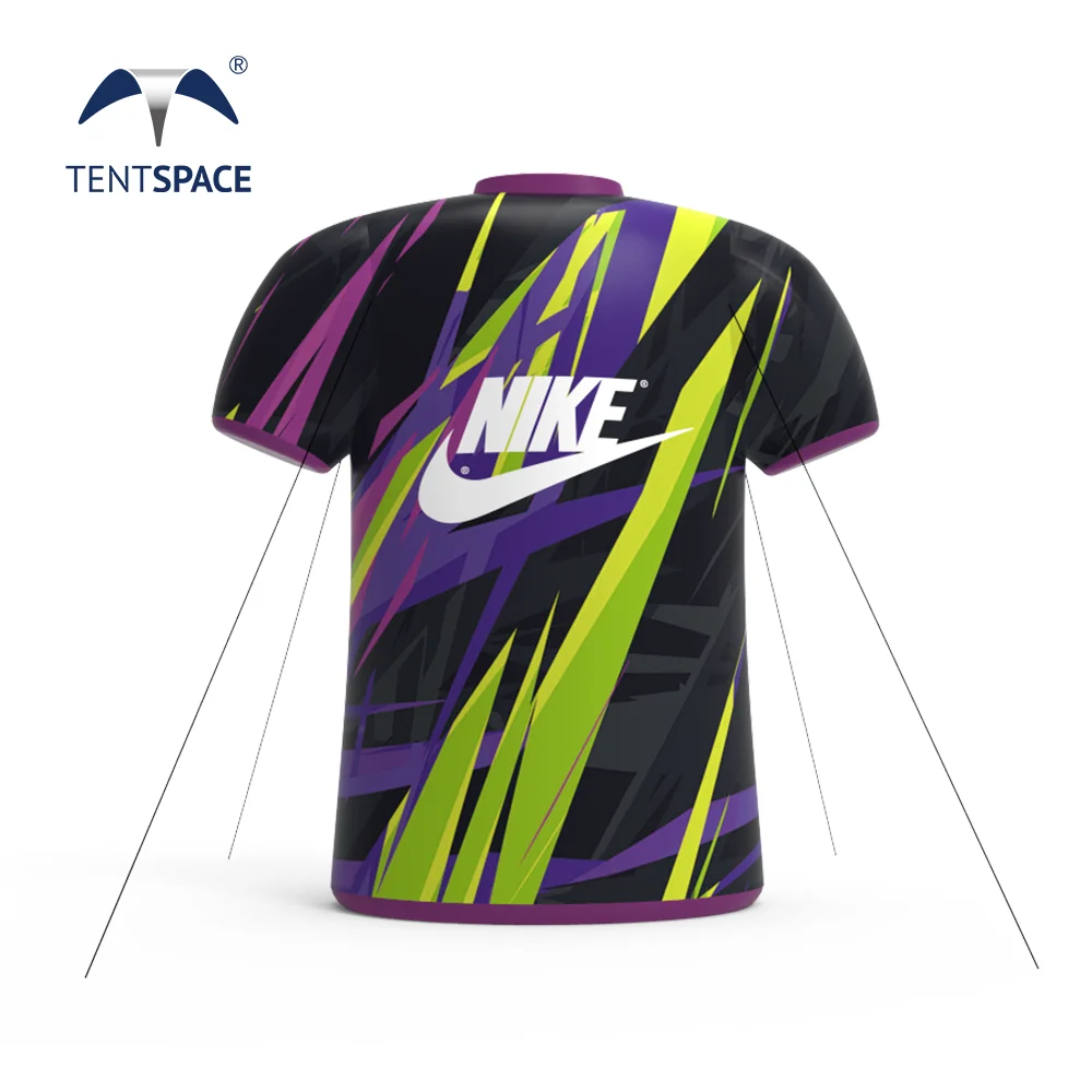 Customized Inflatable Jerseys Clothes Promotion Advertising Inflatable T-shirt Inflatable Product for Outdoor Sport Race Event