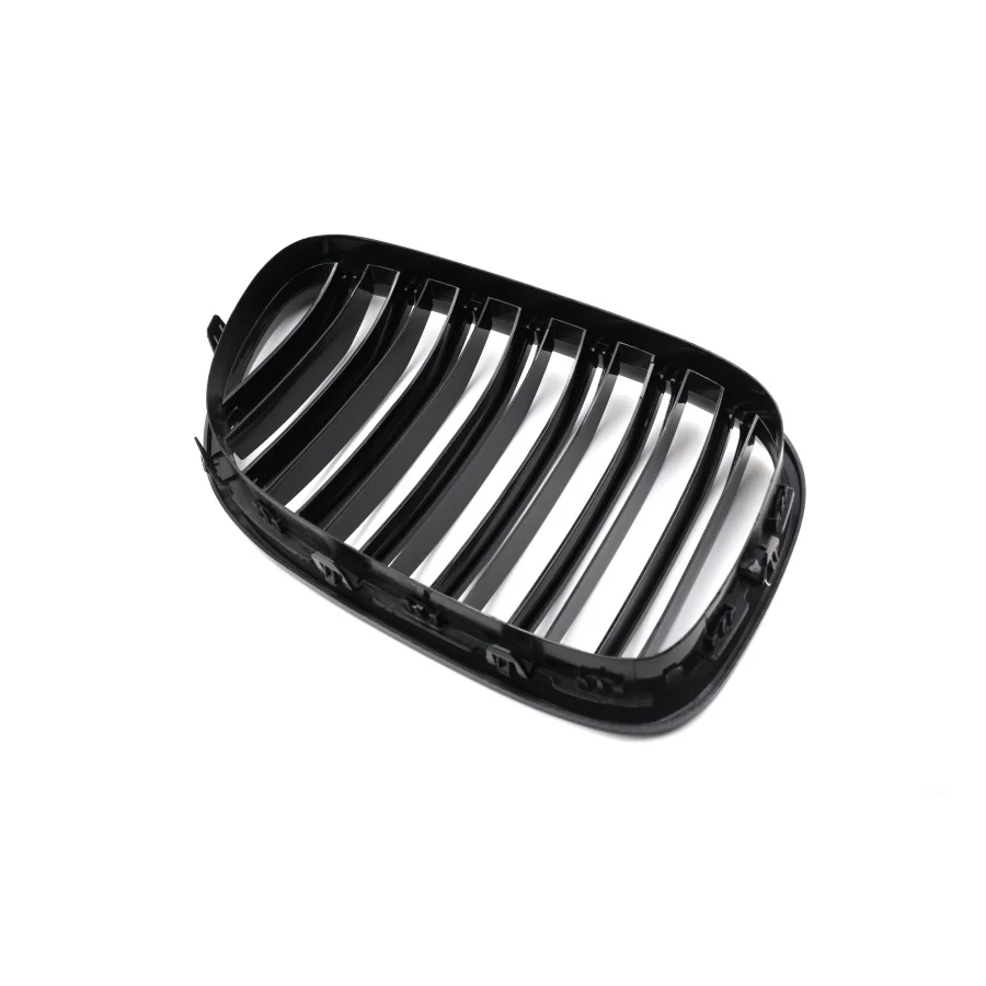 product tiypeor new car abs front bumper grill for bmw f01 7 series 2009   2015 dual slat grille with 1 year warranty black-7
