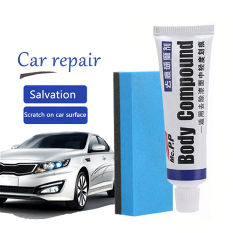 Car Body Compound Paste Set Car Auto Body Compound Scratch Repair Paint Care Polishing Grinding