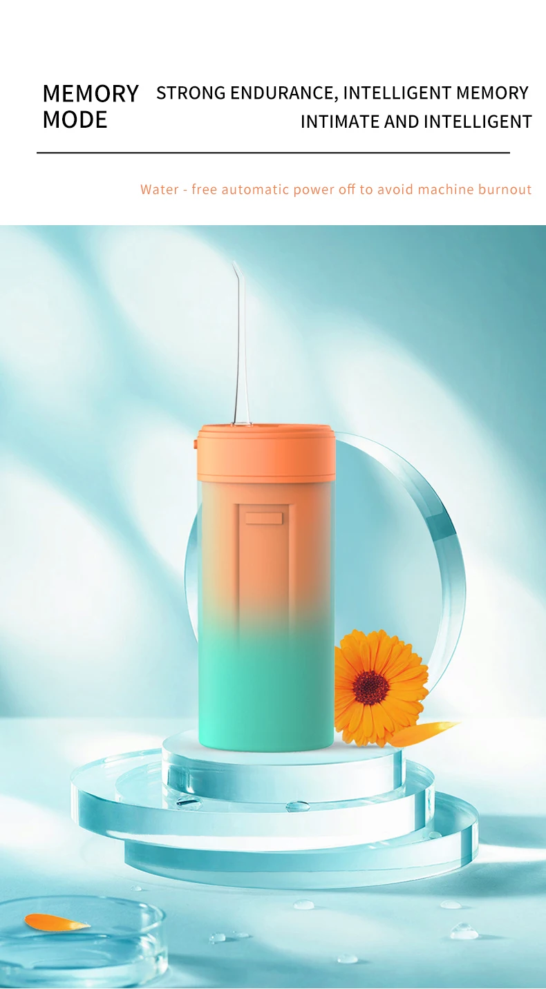 Home Use Irrigator Professional Rechargeable High Pressure Pick Toothbrush Mouth Cleaner Oral Care Smart Water Flosser