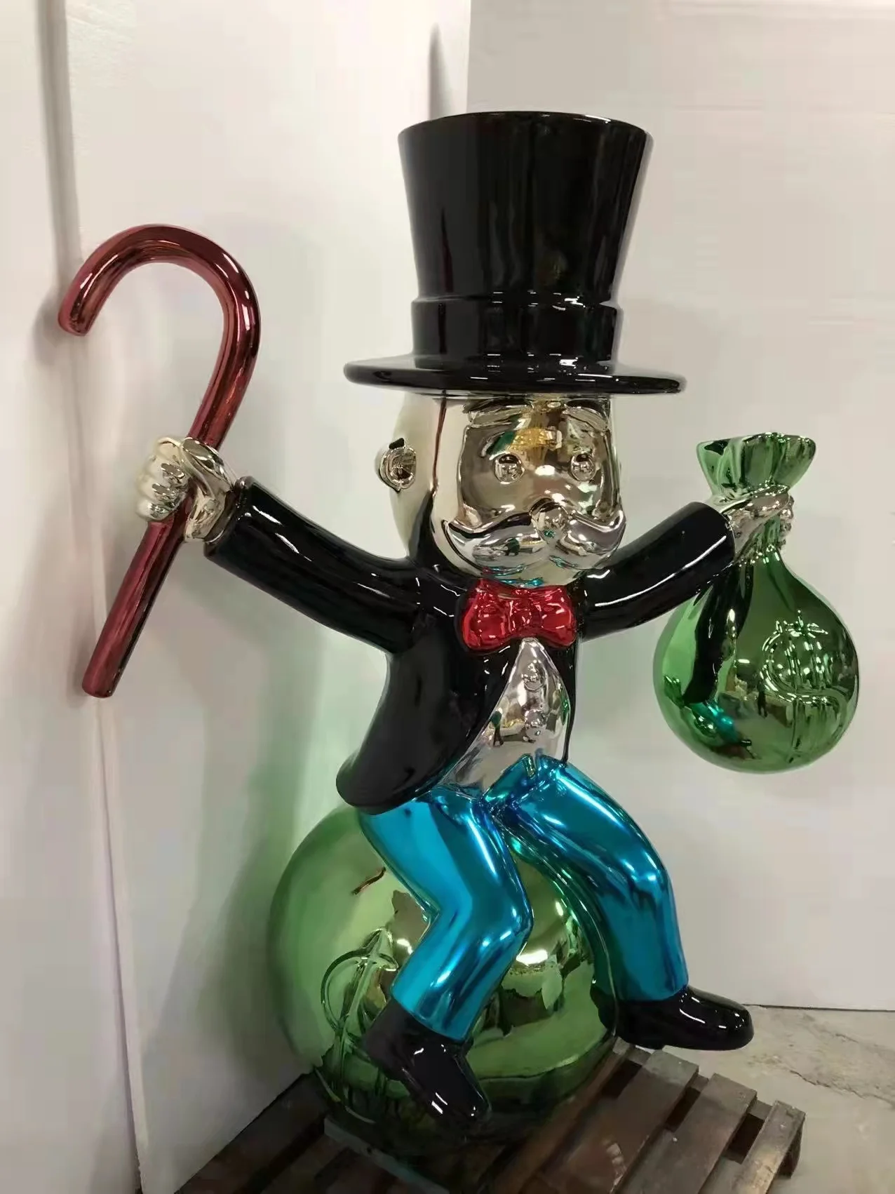 Лидер продаж, монопольные скульптуры из стекловолокна для богатых людей, монопольная скульптура, монопольная скульптура на продажу