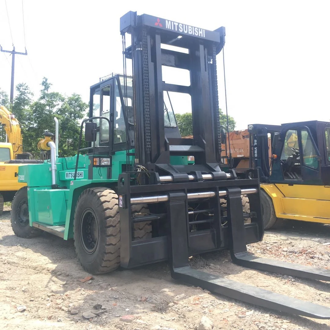 Used Forklift 30 Ton MITSUBISHI FD300 Heavy Duty for Container
