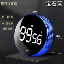 Магнитный цифровой таймер светодиодный кухонный счетчик с будильником и таймером для приготовления