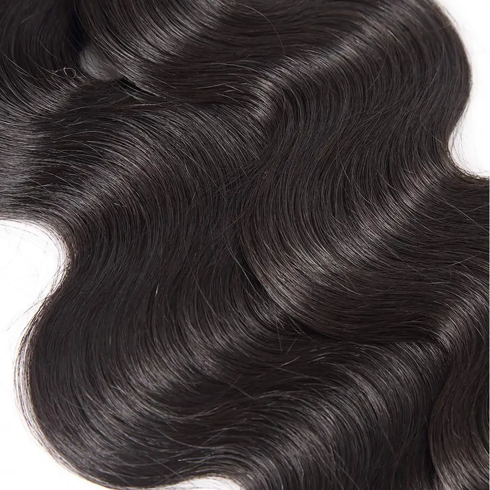 Extensões de cabelo humano body wave tecimento ondulado_voghion.com