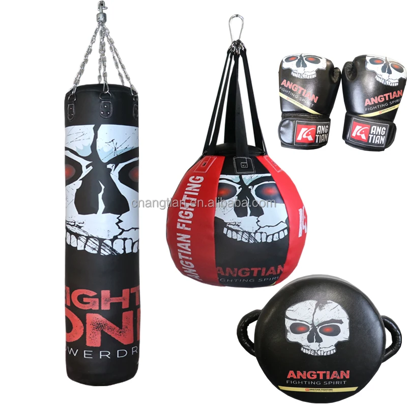 Boxeo Kickboxing Bolsa De Boxeo Con Arena Angtian-sacos De Arena