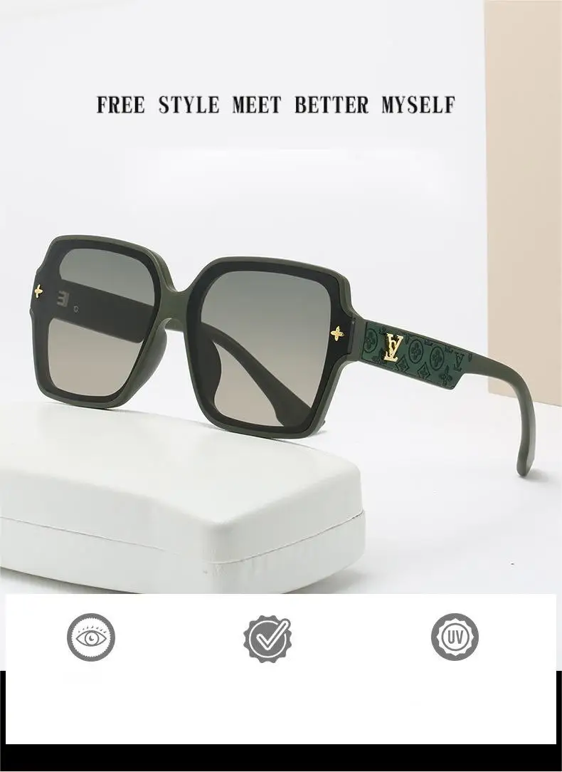 New Fashion Square Women Sunglasses Female Branded Style Designer