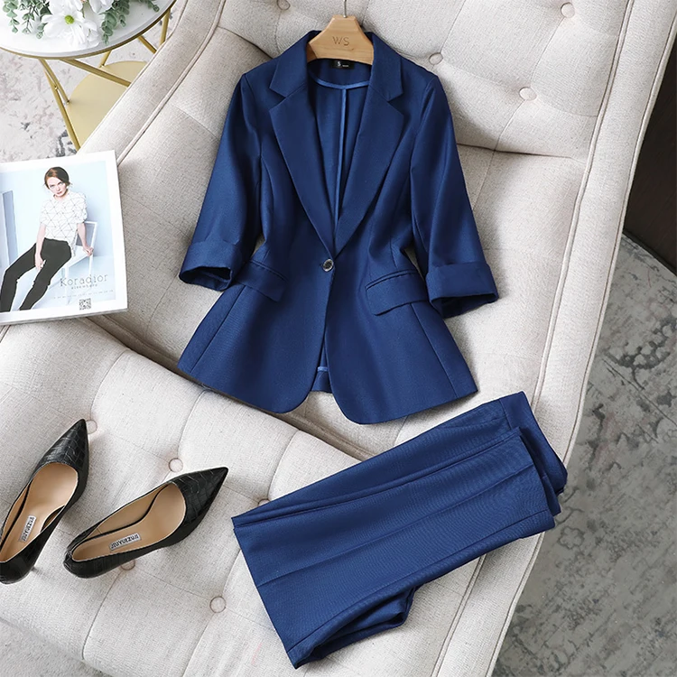work dress and jacket