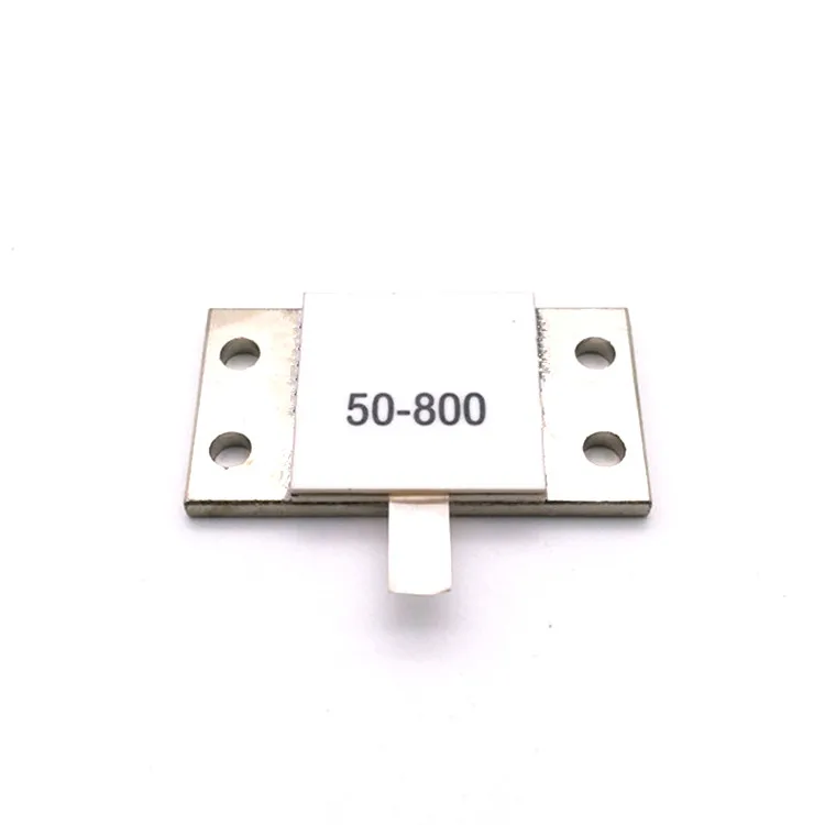 High Power Ceramic RF Resistor 100W 50 Ohms with Wide Operating Temperature -55°C to +165°C and 0~2GHz Frequency Range