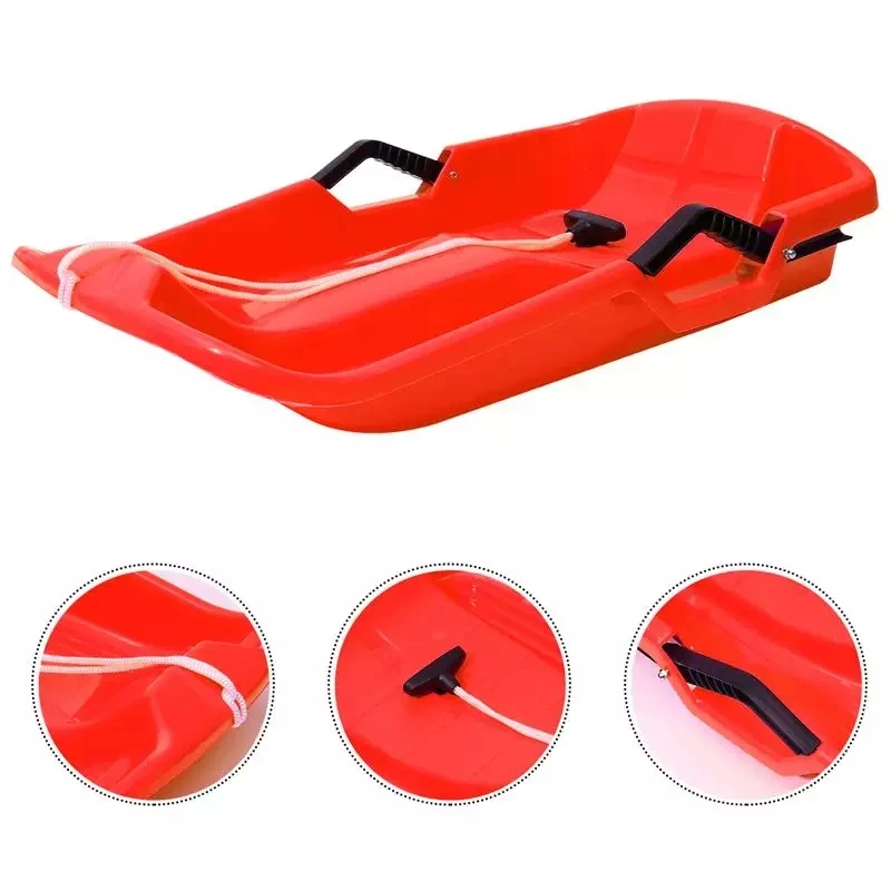winter outdoor sports snow slider plastic snow sleds for kids