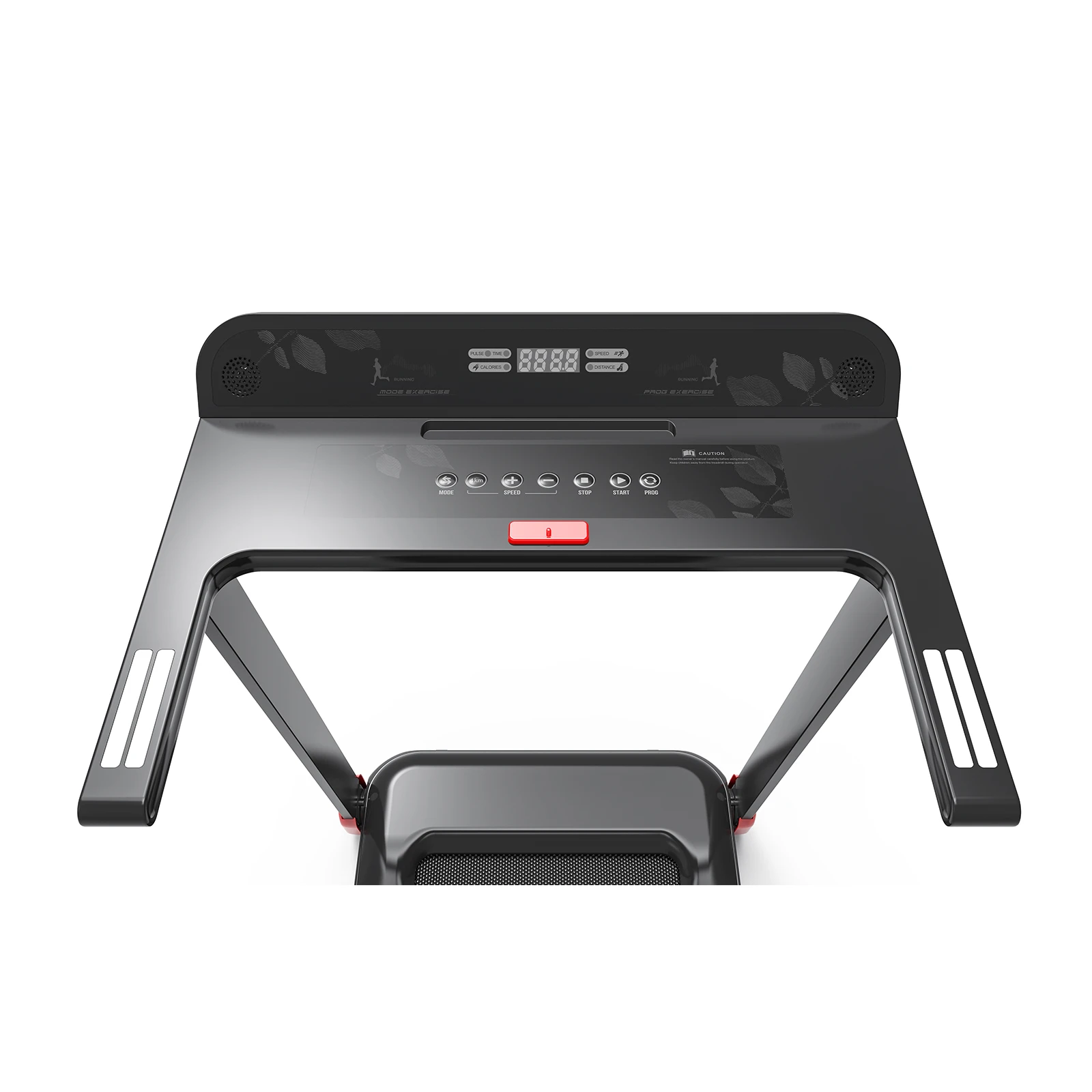 Foldable Treadmill for Small Spaces Portable Under Desk Small Manual Treadmills for Home with Wireless Speaker LED Display