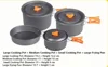4to7P Cookware Set(Sml+Med+Lg Pot+Lg Pan)