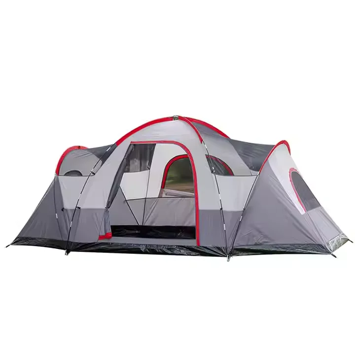 High Quality Double Layer Waterproof Material Relaxation Use Large Space Outdoor Tent for Camping,hiking 1 High Quality Double Layer Waterproof Material Relaxation Use Large Space Outdoor Tent for Camping,hiking