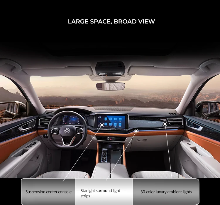 vw volkswagen Teramont 380TSI four-wheel drive luxury version 5-door 7-seat SUV